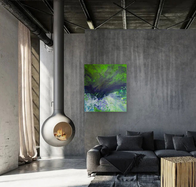 Elena Ksanti Art: Birth of Life II